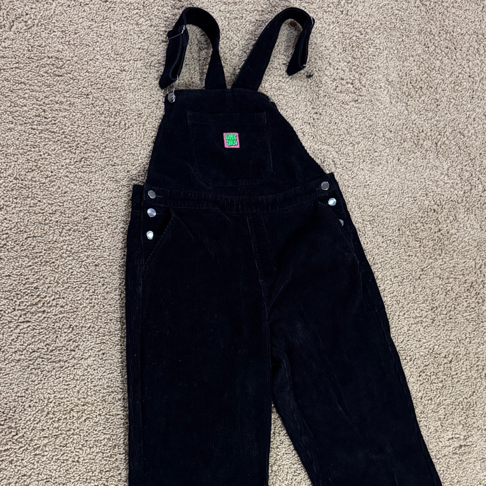 EMPYRE Black Corduroy overalls worn once. Excellent condition.